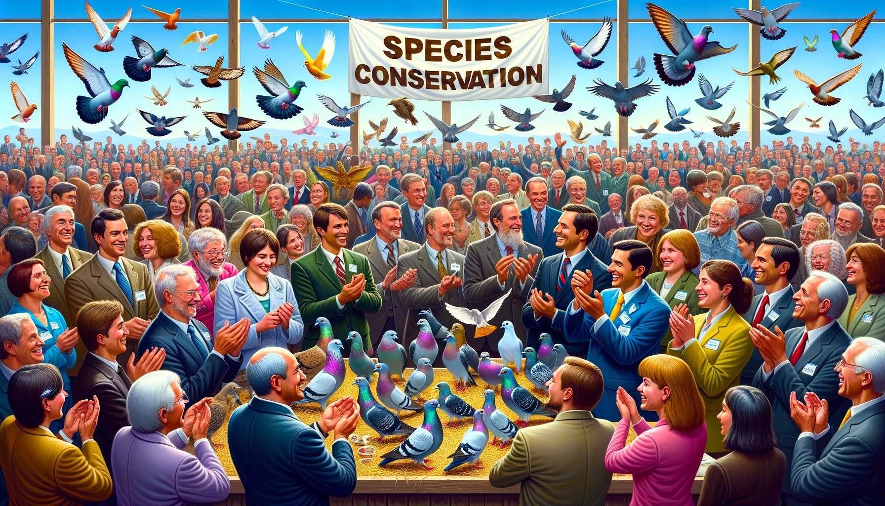 Pigeon Shows and Species Conservation