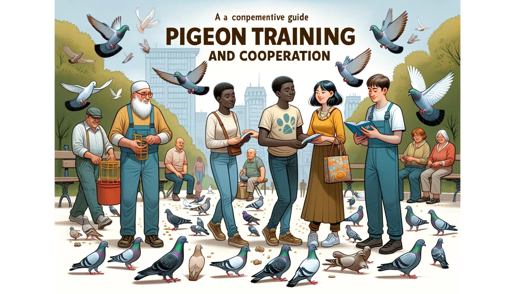 Pigeon Training and Cooperation