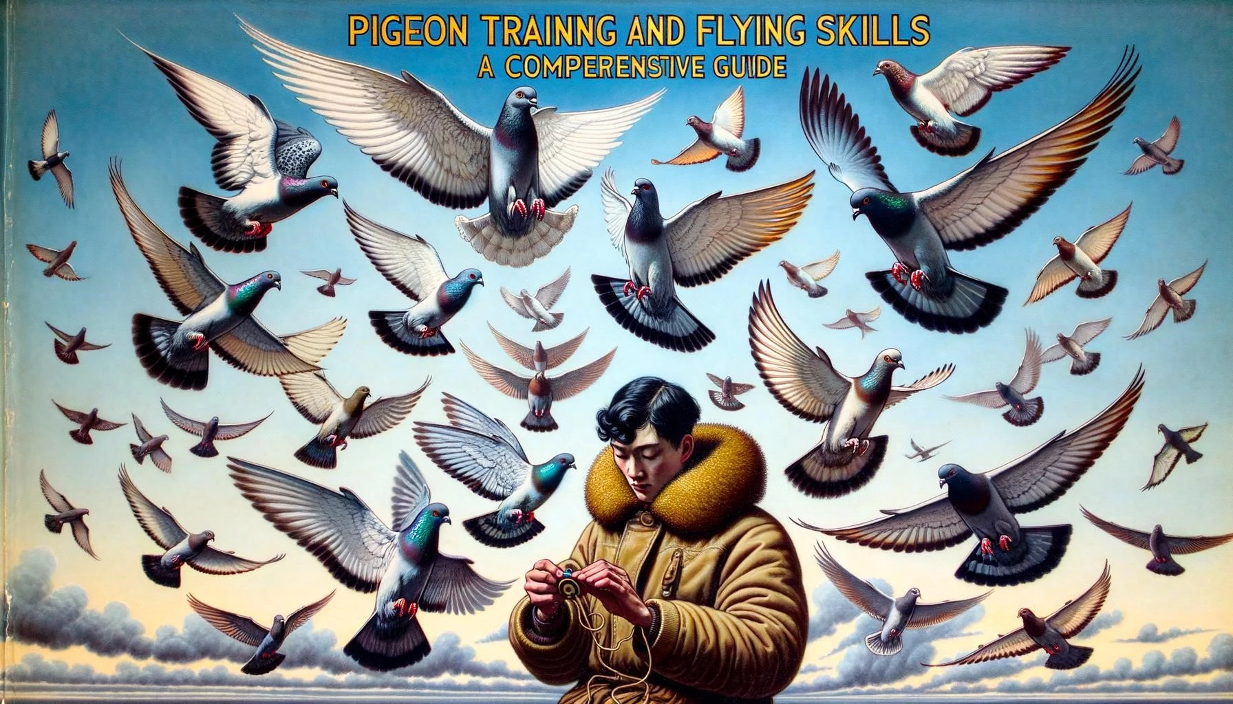 Pigeon Training and Flying Skills