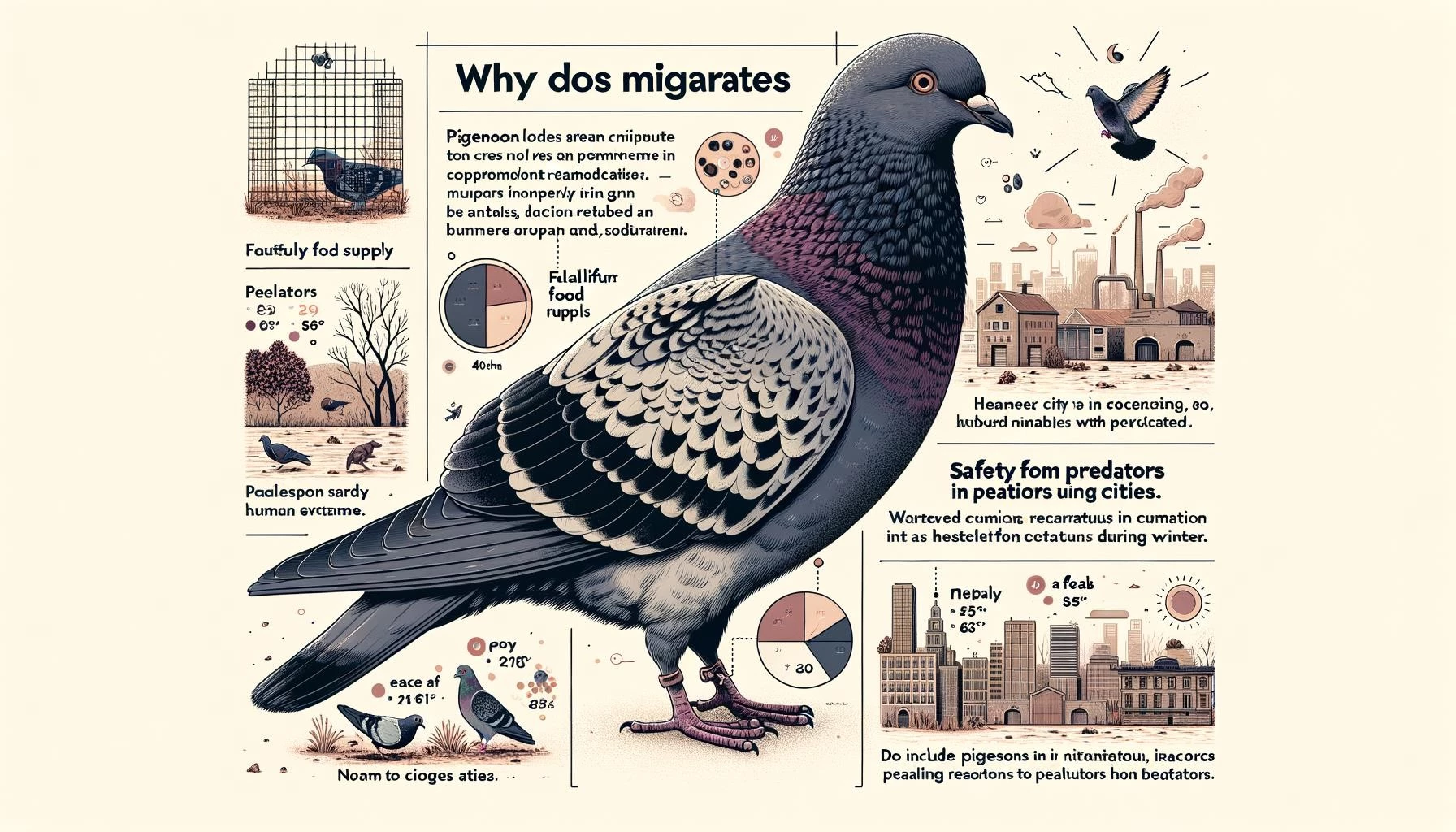 Pigeons and Adaptation to Migration