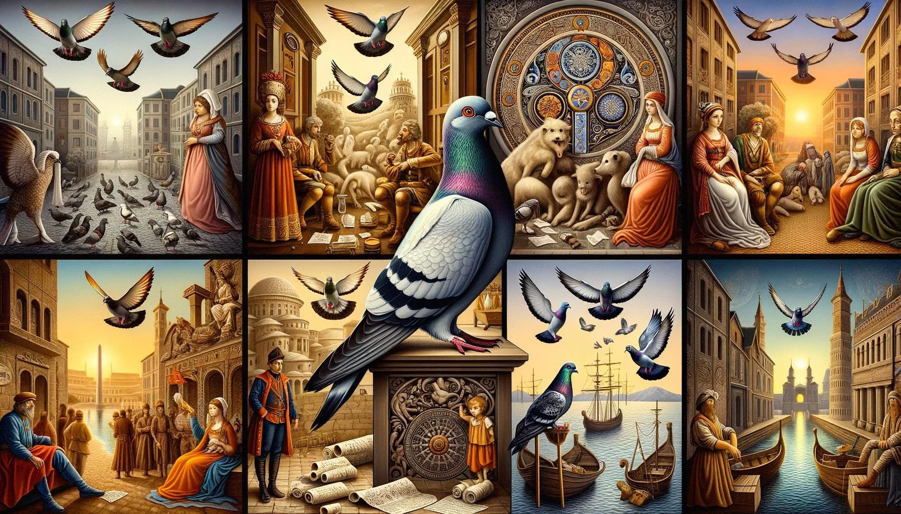 Pigeons and Art History