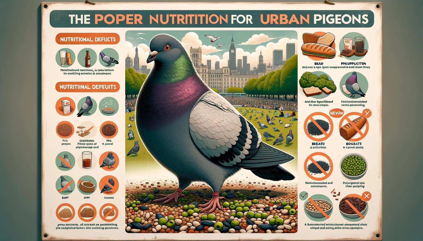 Pigeons and Balanced Nutrition