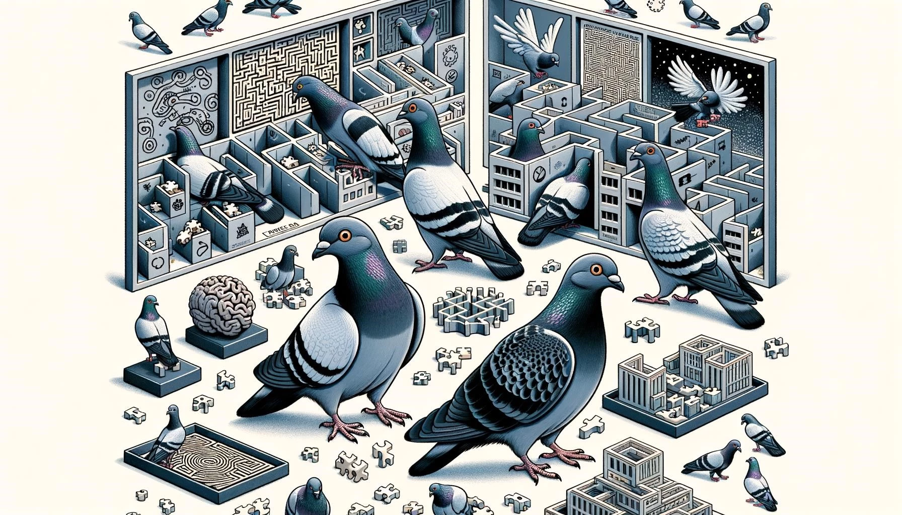 Pigeons and Cognitive Abilities