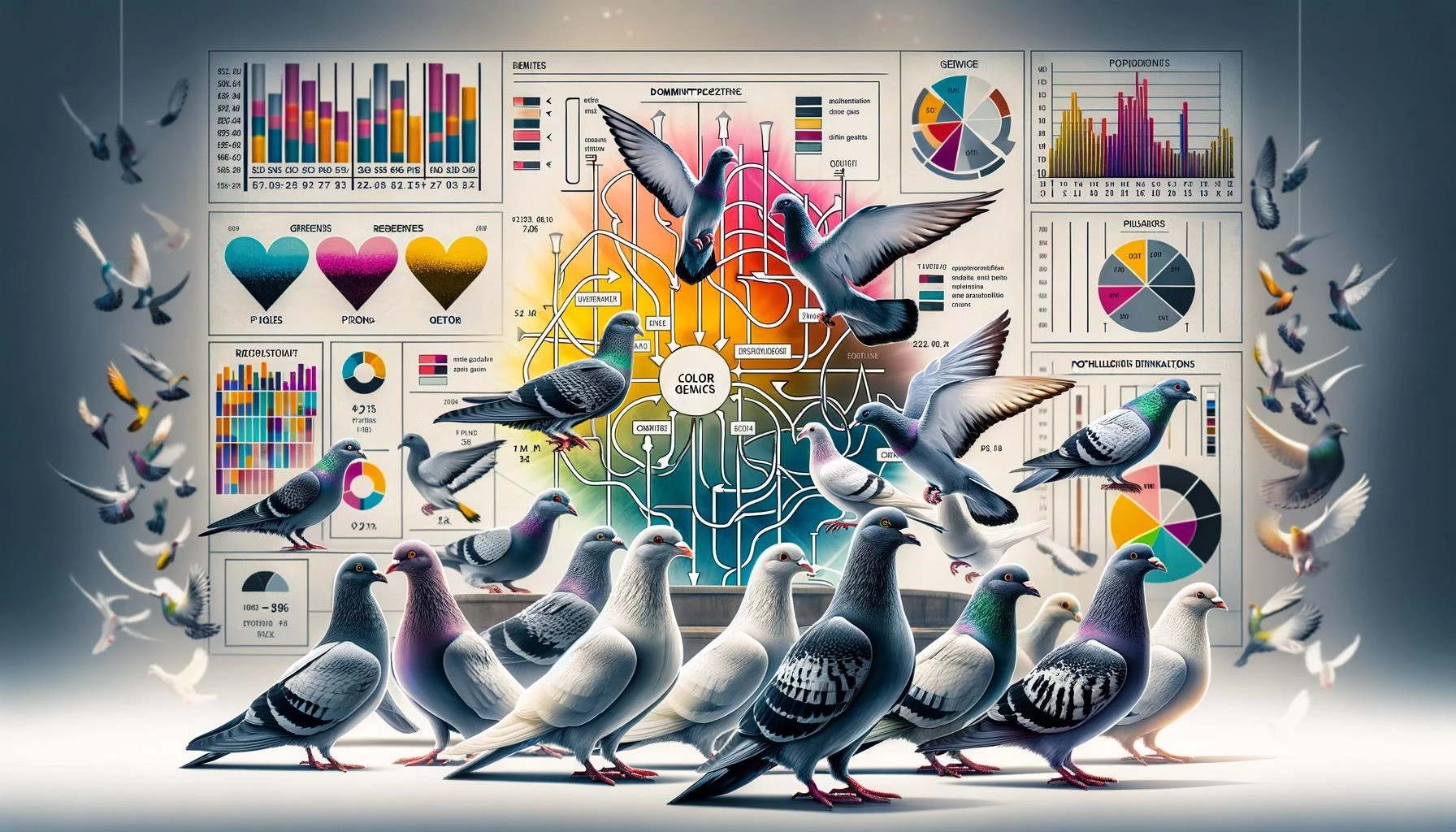 Pigeons and Color Genetics