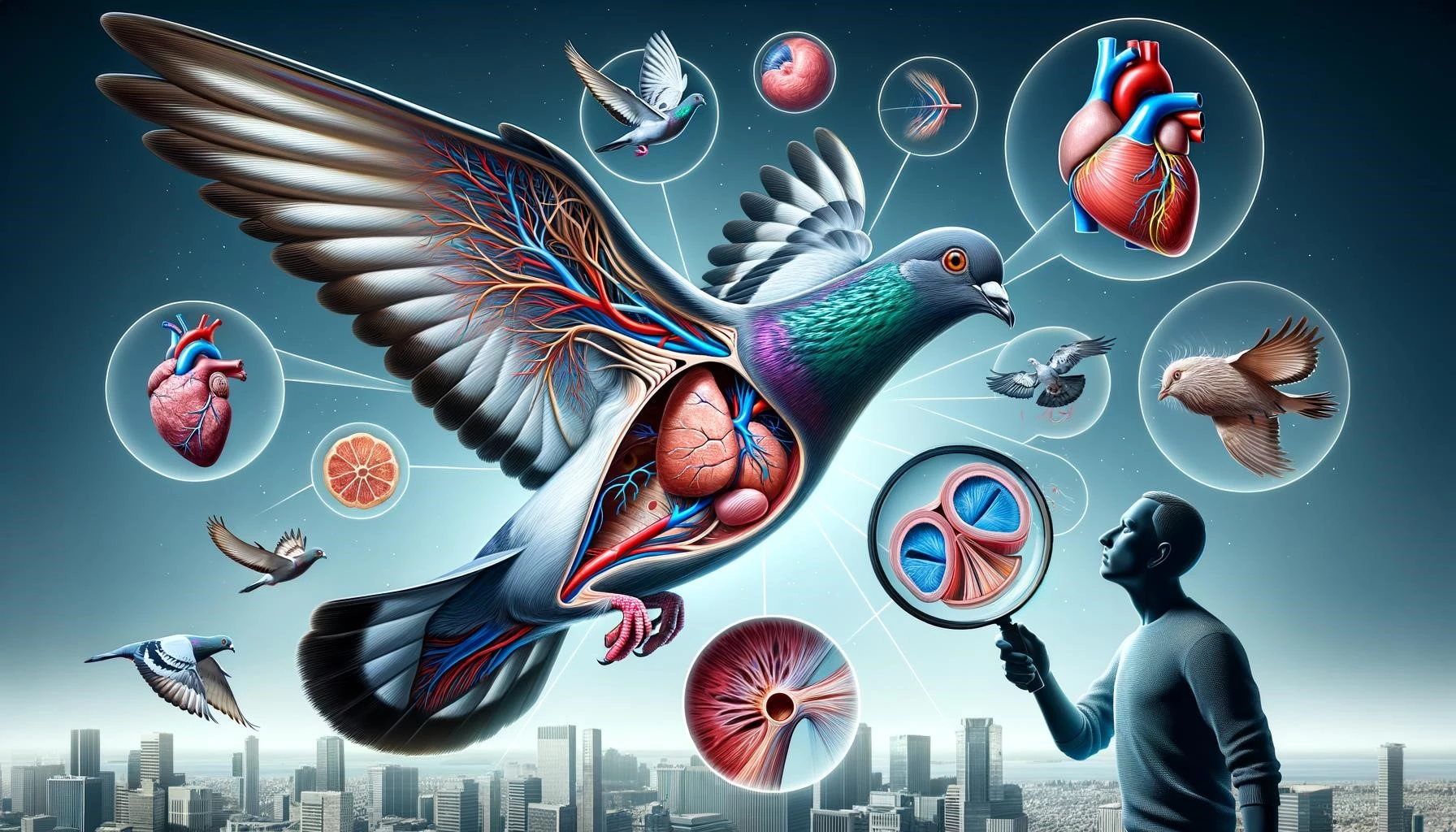 Pigeons and Flying Health