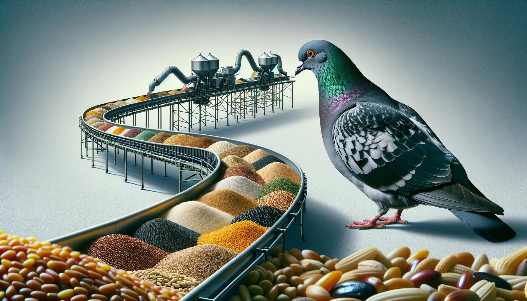 Pigeons and Food Processing