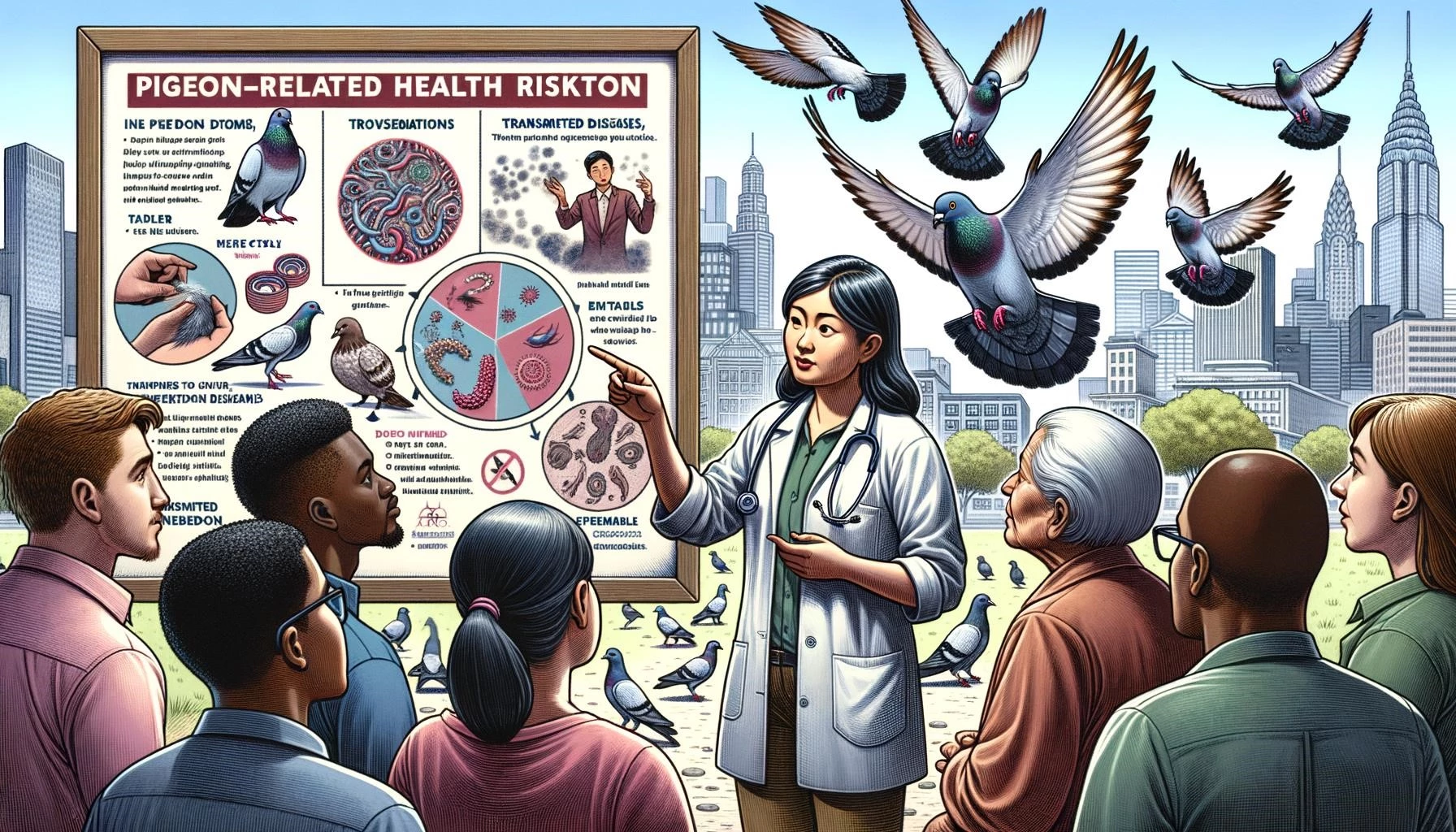 Pigeons and Health Prevention