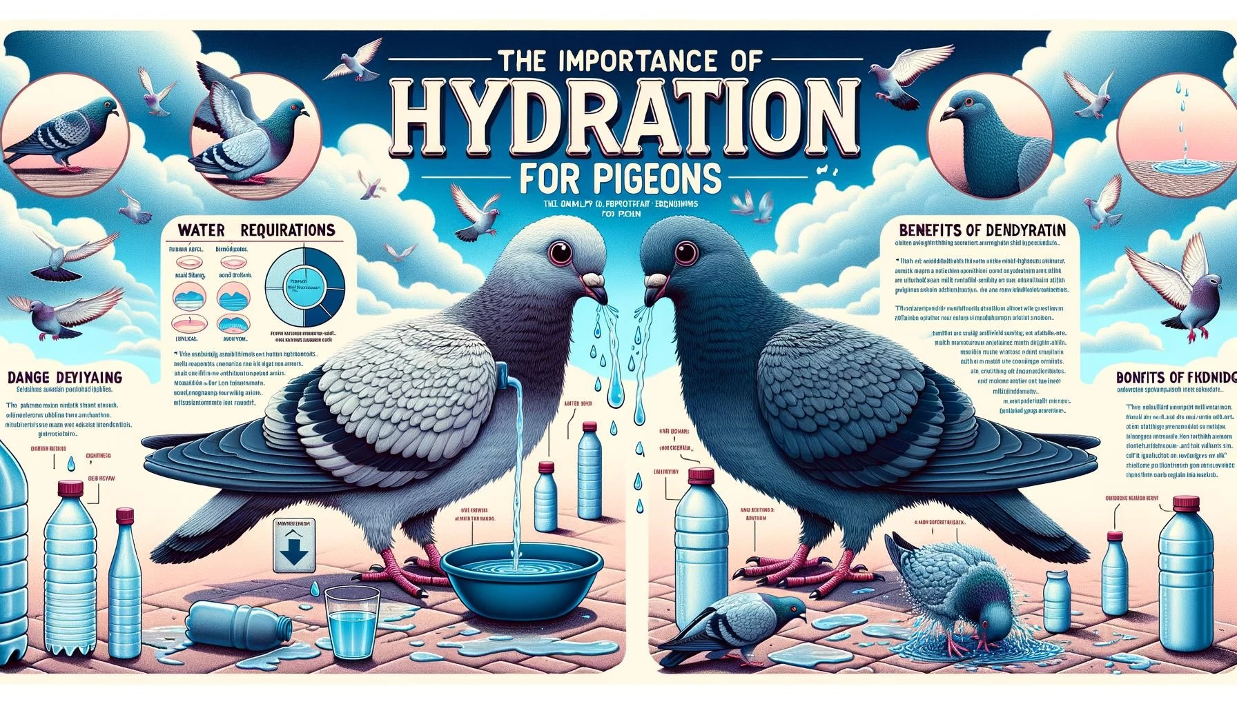 Pigeons and Hydration