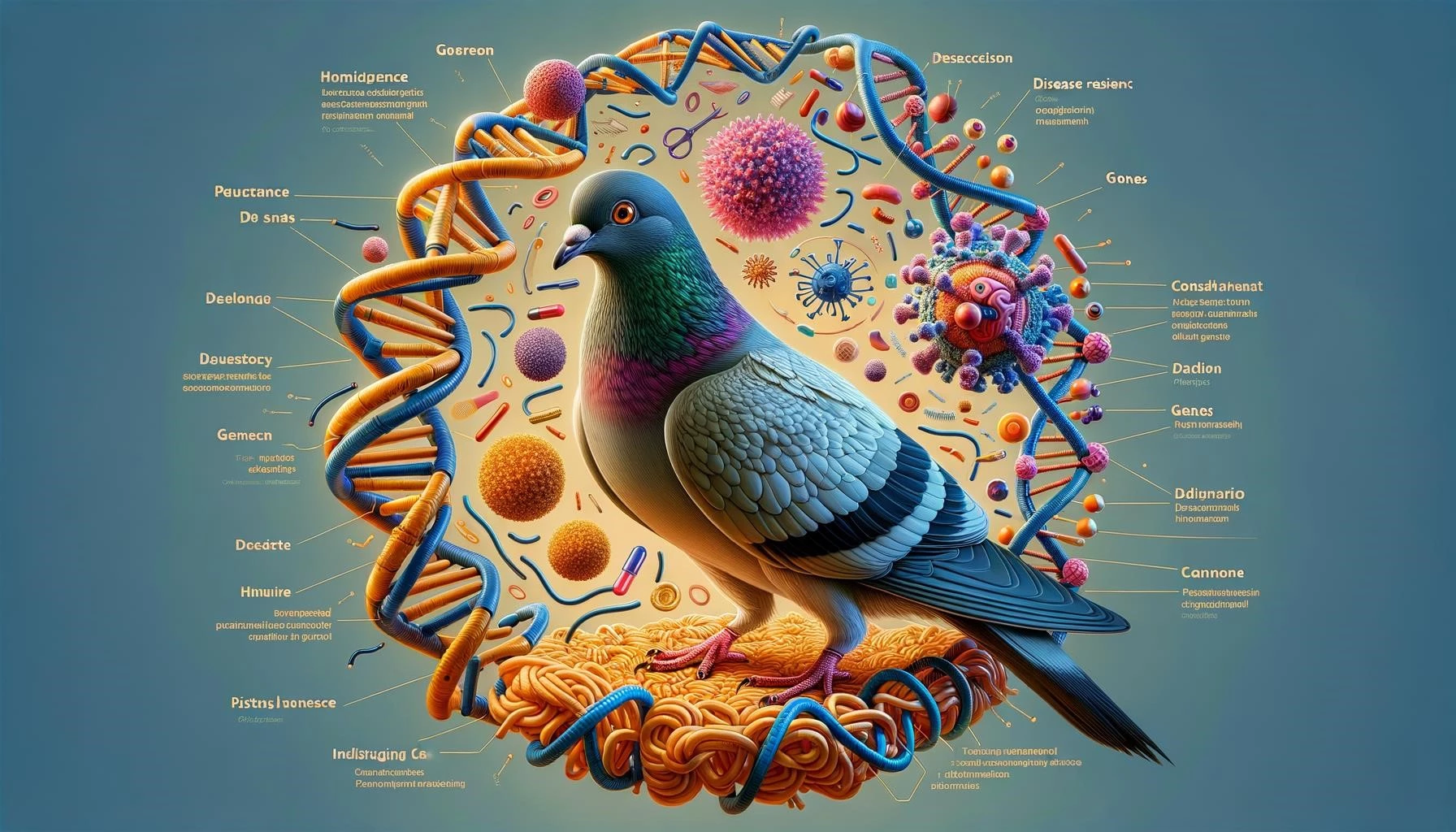 Pigeons and Immunity Genes