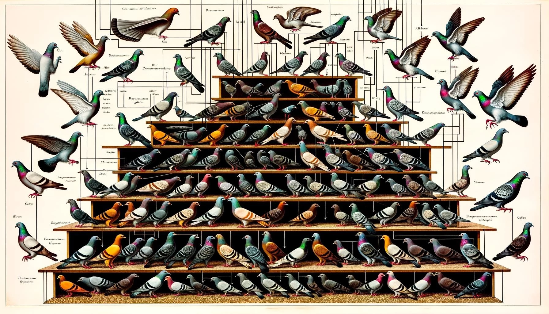 Pigeons and Social Hierarchy