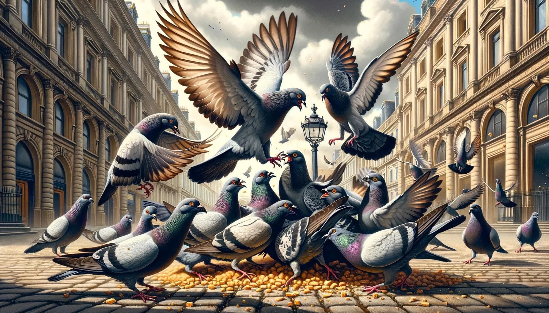 Pigeons and Territorial Behavior