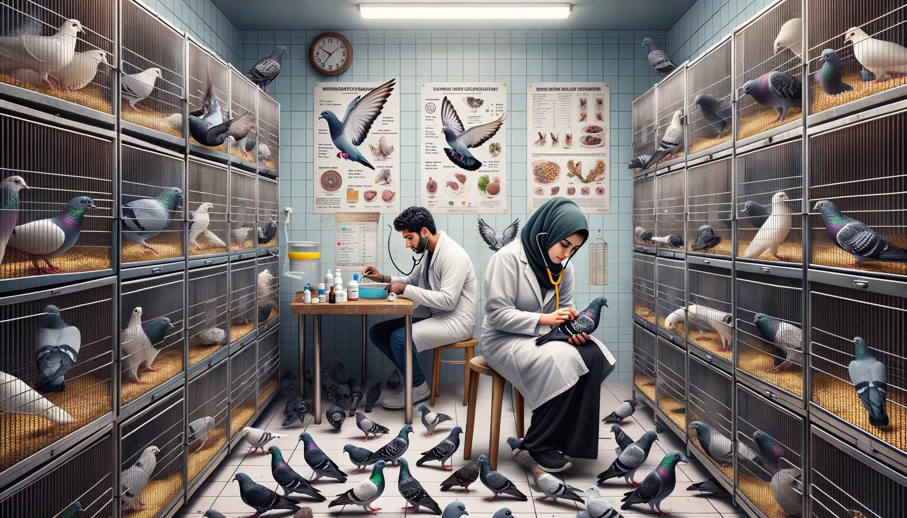 Pigeons and Veterinary Care