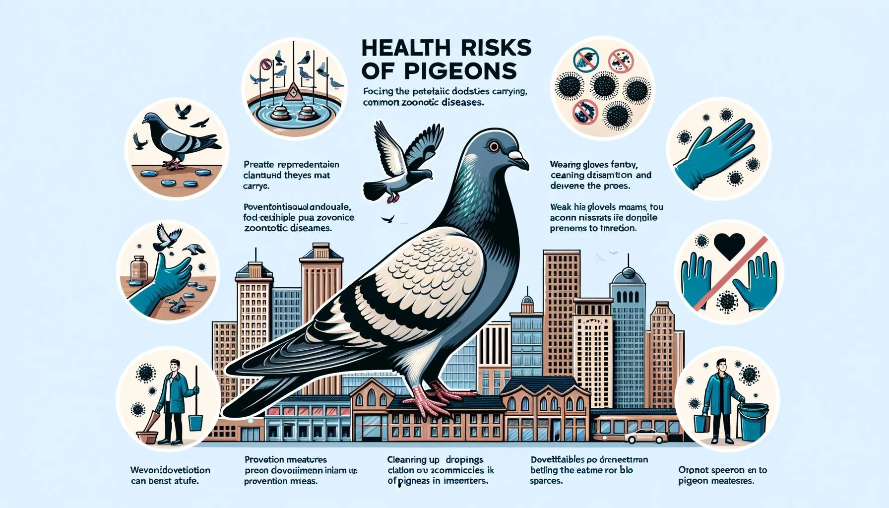 Pigeons and Zoonotic Diseases