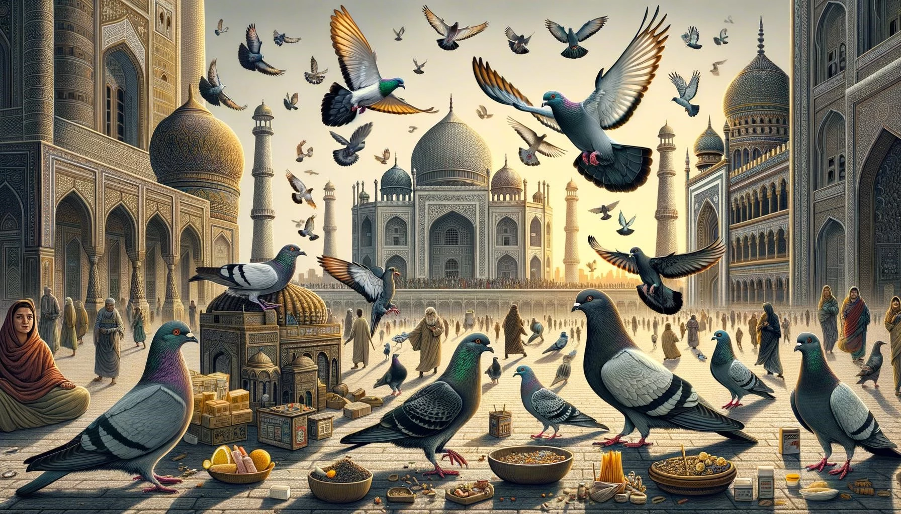 Pigeons as Symbols of Hope