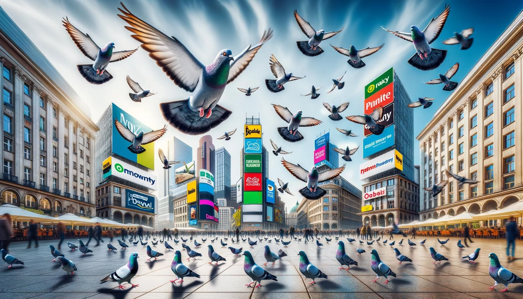 Pigeons in Advertising