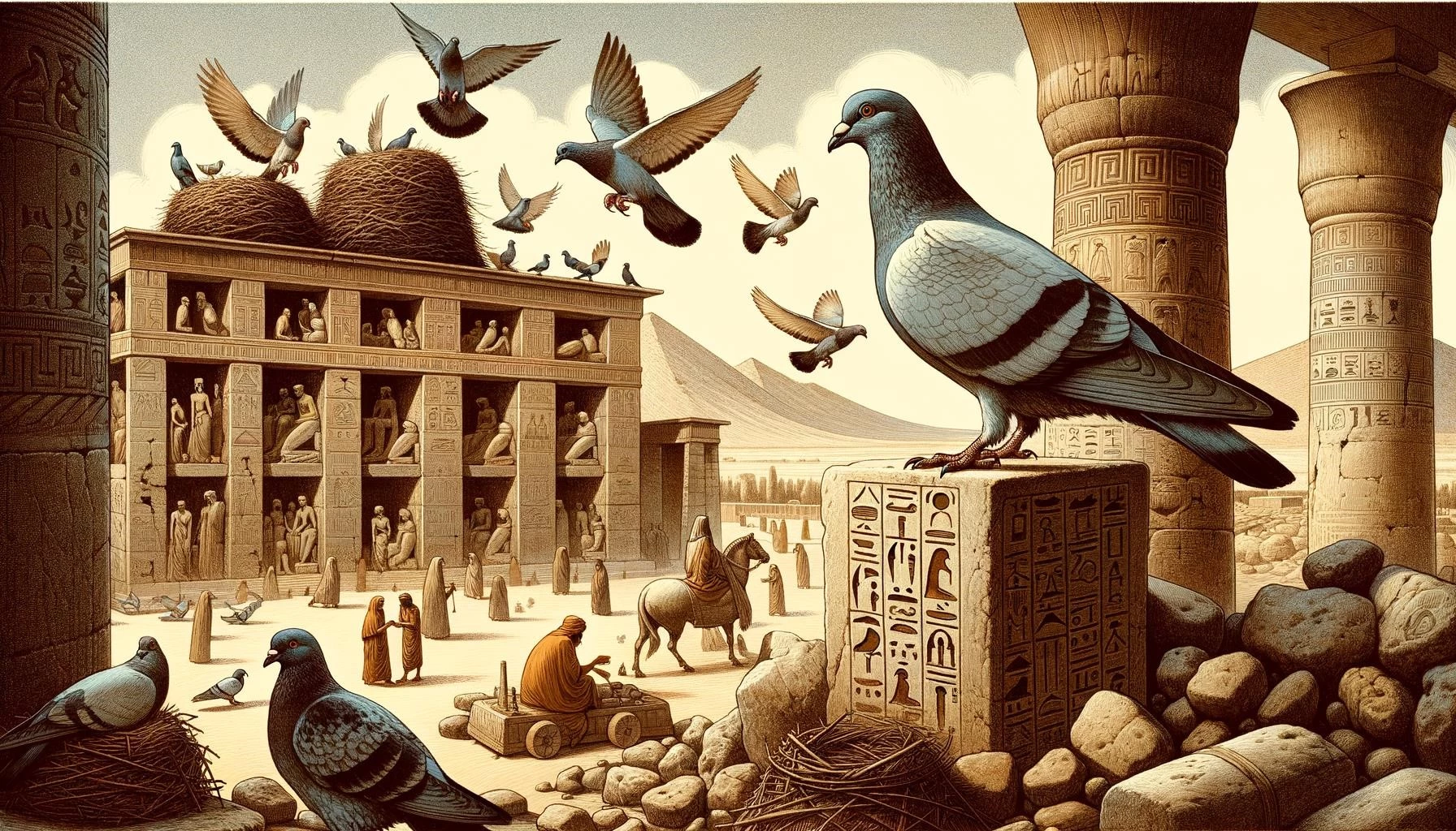 Pigeons in Ancient Civilizations