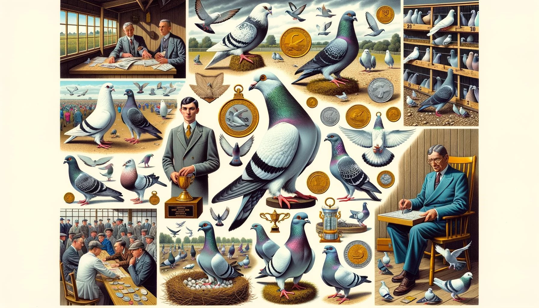 Soaring High: The Thrilling World of Pigeon Racing