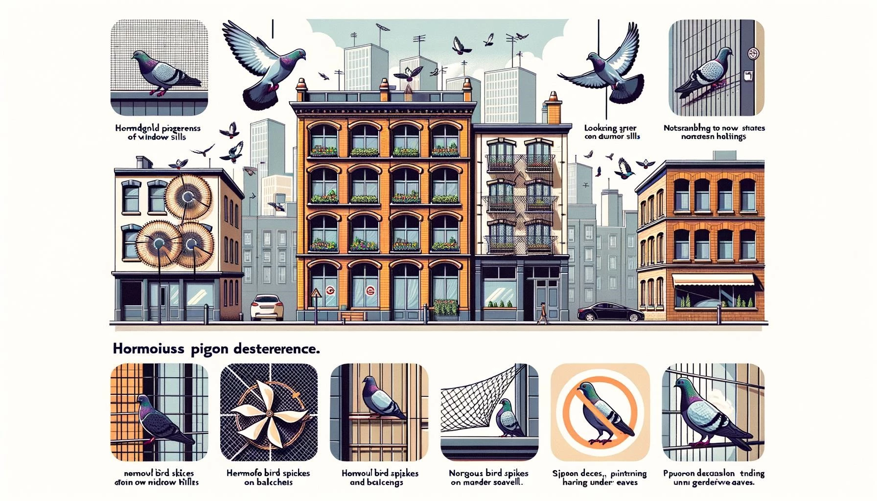 Regulations on Pigeon Deterrence