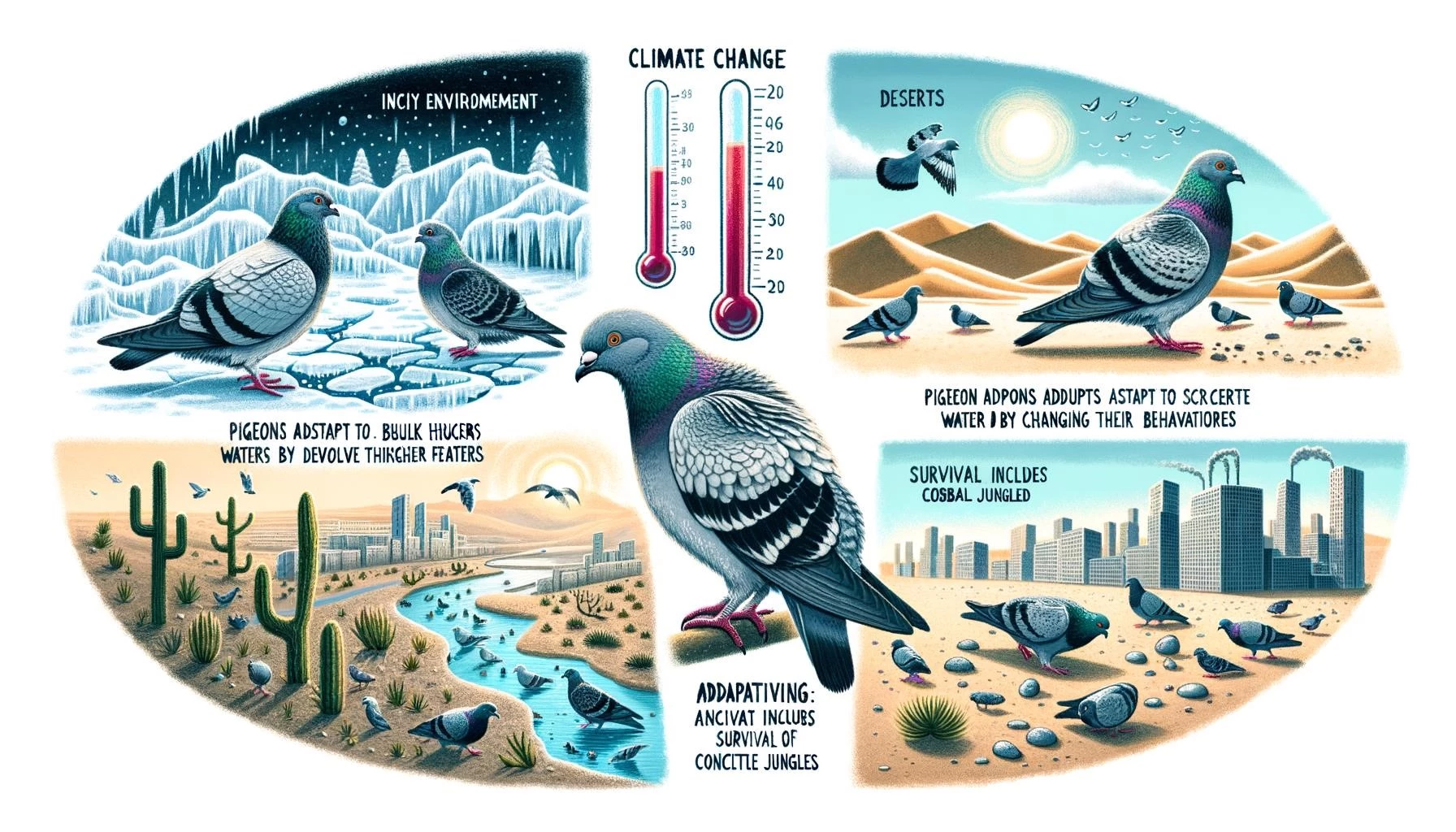 Show Pigeons and Climate Change