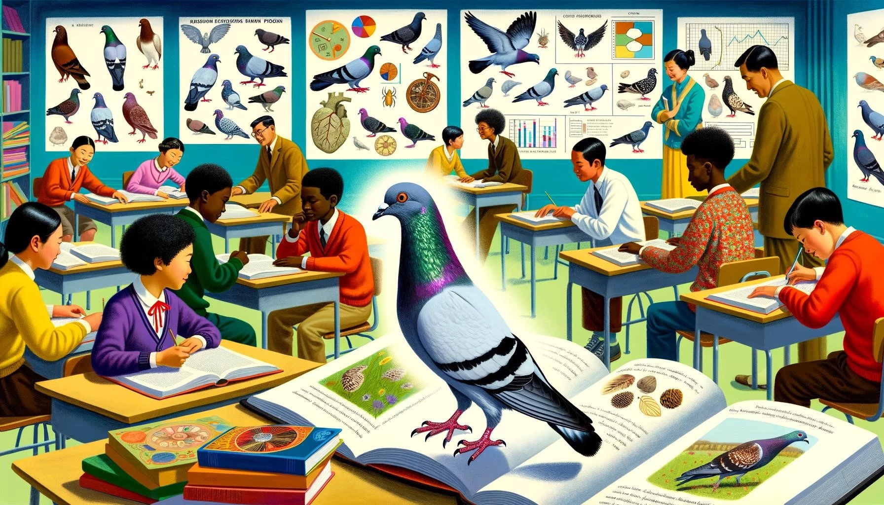 Show Pigeons and Education