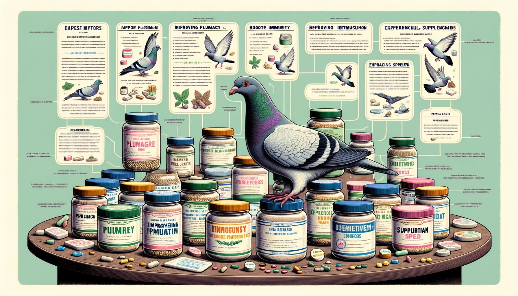 Supplements for Pigeons