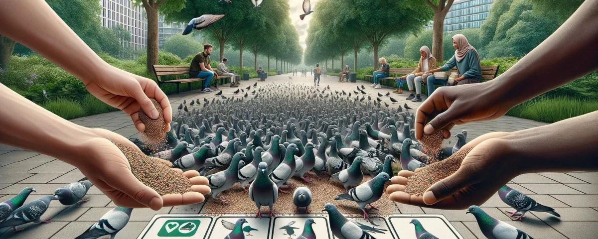 Tips on Pigeon Feeding