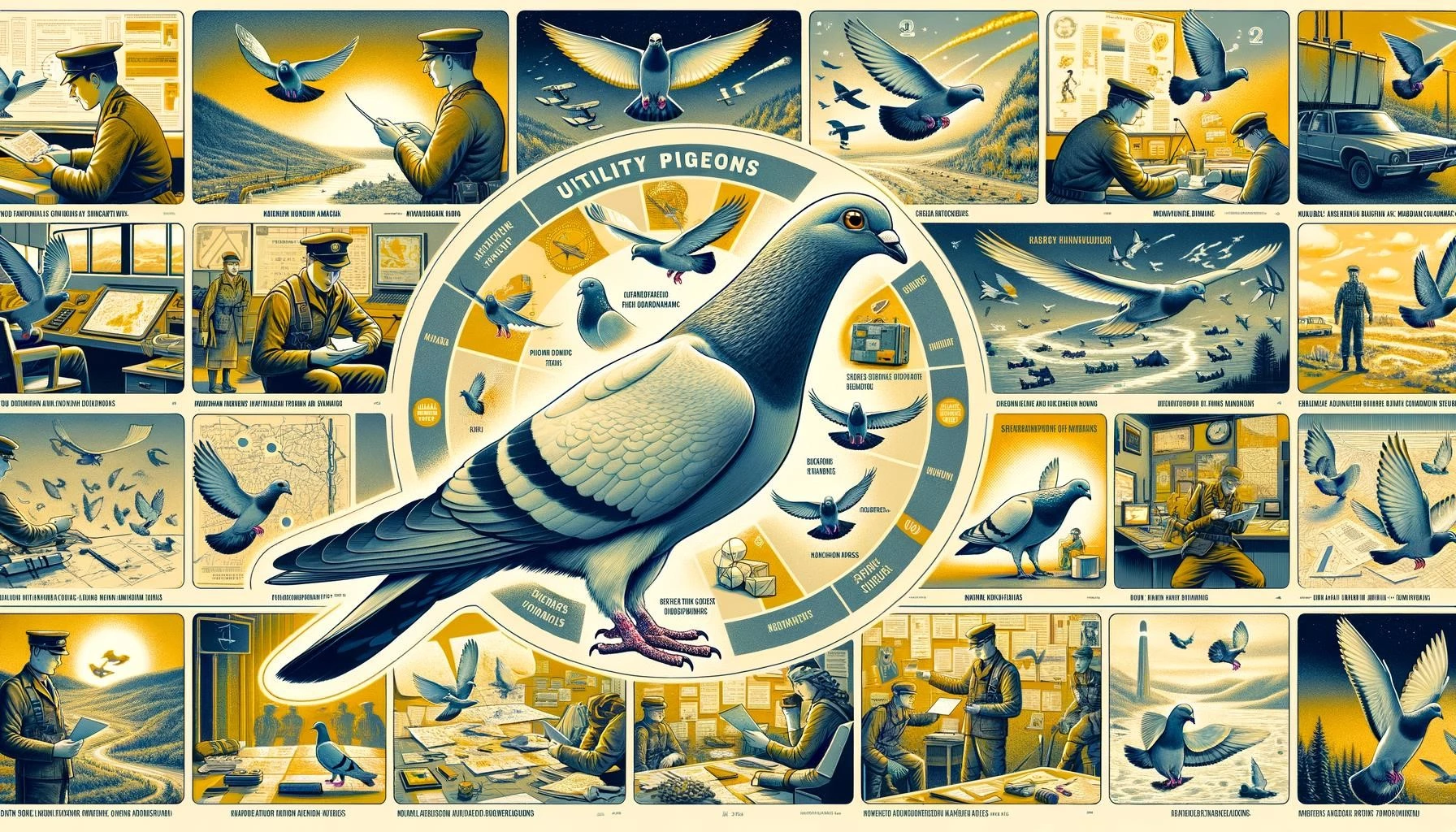 Soaring High: The Incredible World of Utility Pigeons