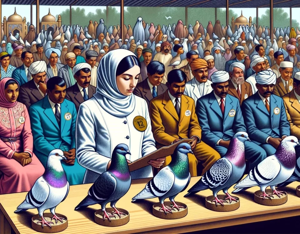 Tumbler Pigeon Shows