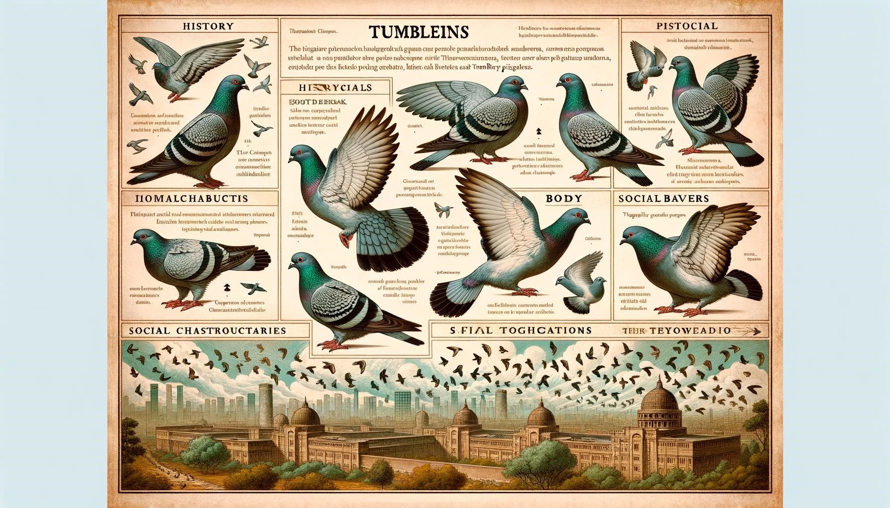 Tumbler Pigeons and Navigation