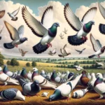 Tumbler Pigeons in Art