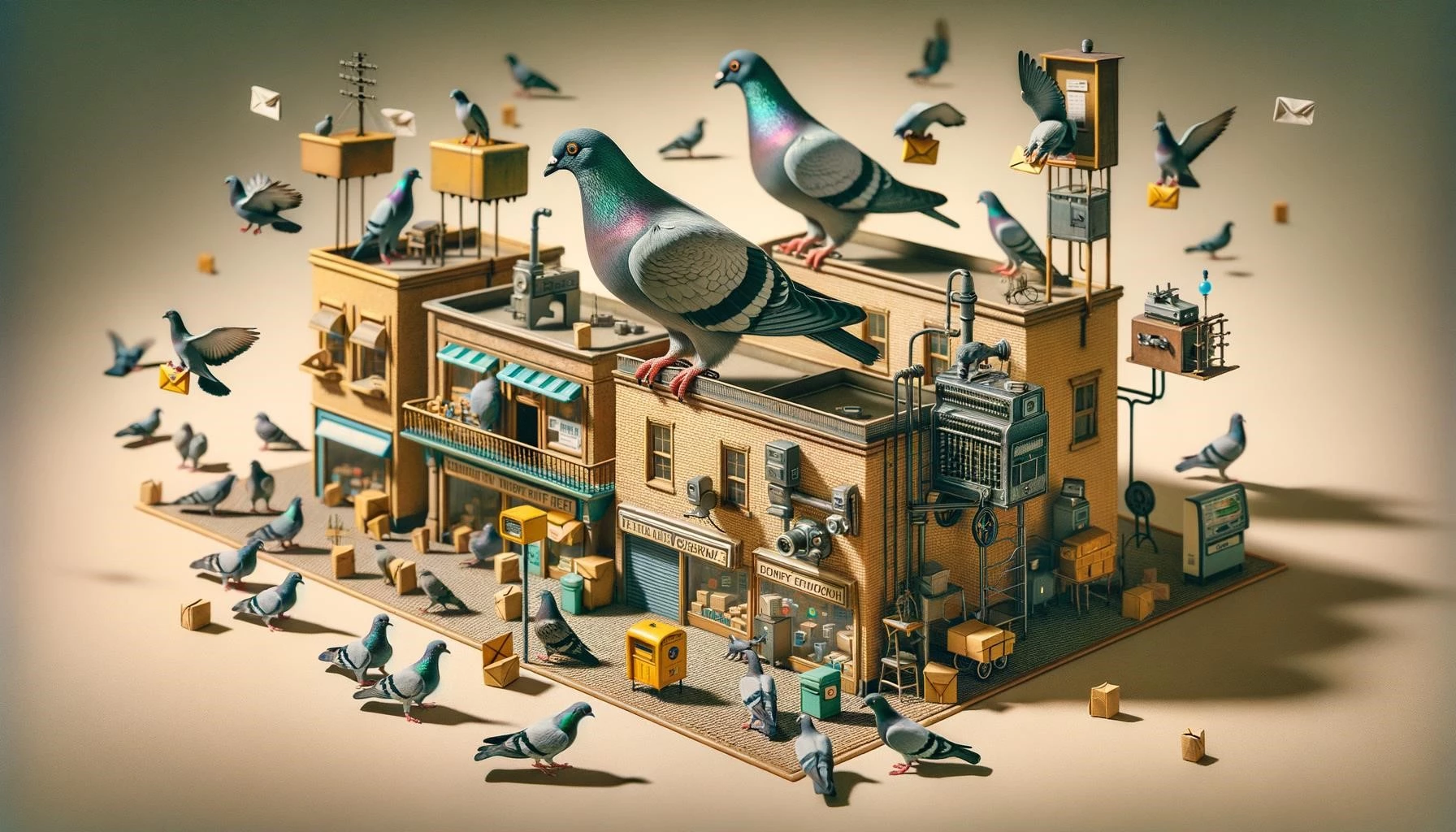 Utility Pigeons and Technology