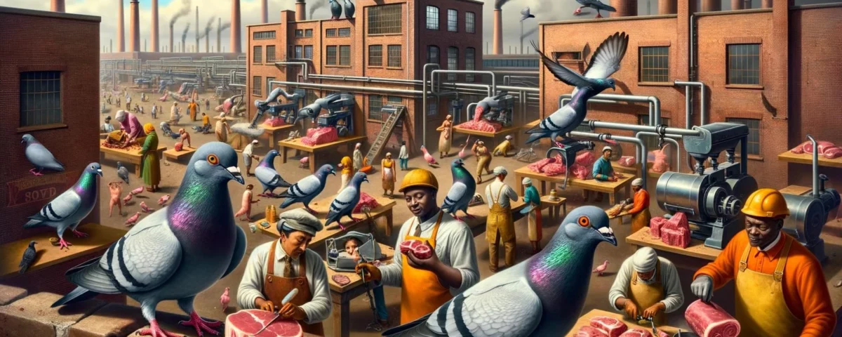 Utility Pigeons and the Meat Industry