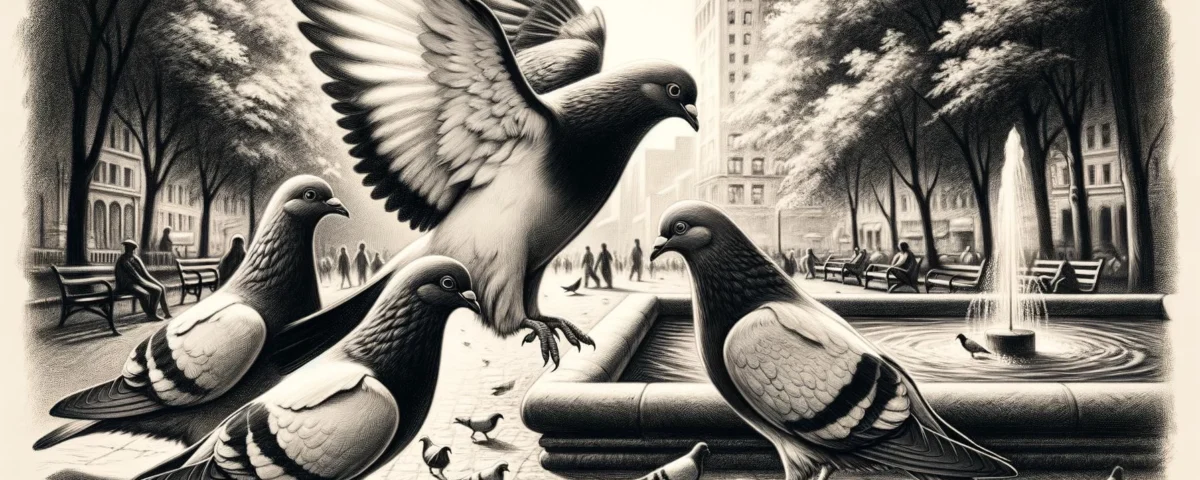 Utility Pigeons in Art