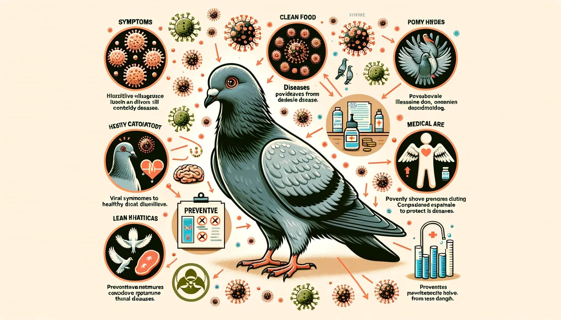 Pigeon Eye Diseases: Symptoms, Prevention, and Treatments