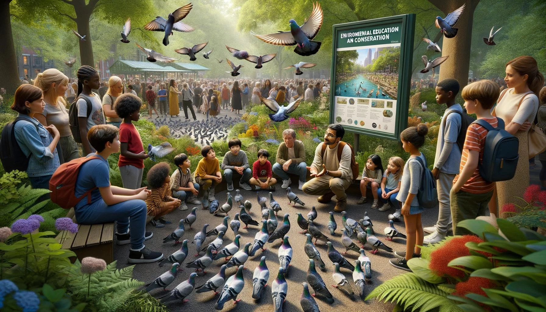 Wild Pigeons and Environmental Education