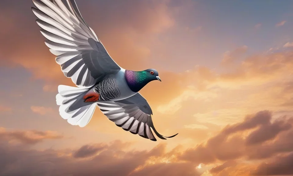 Pigeon Flight Anatomy